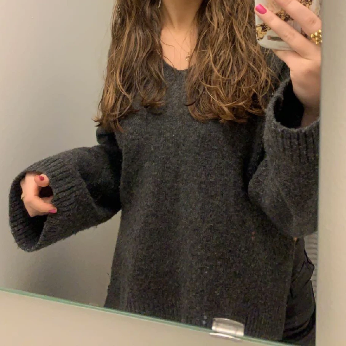 Stickad tröja  - 90