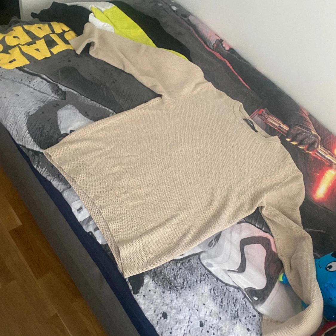 Beige stickad tröja från dressman helt ny - 91