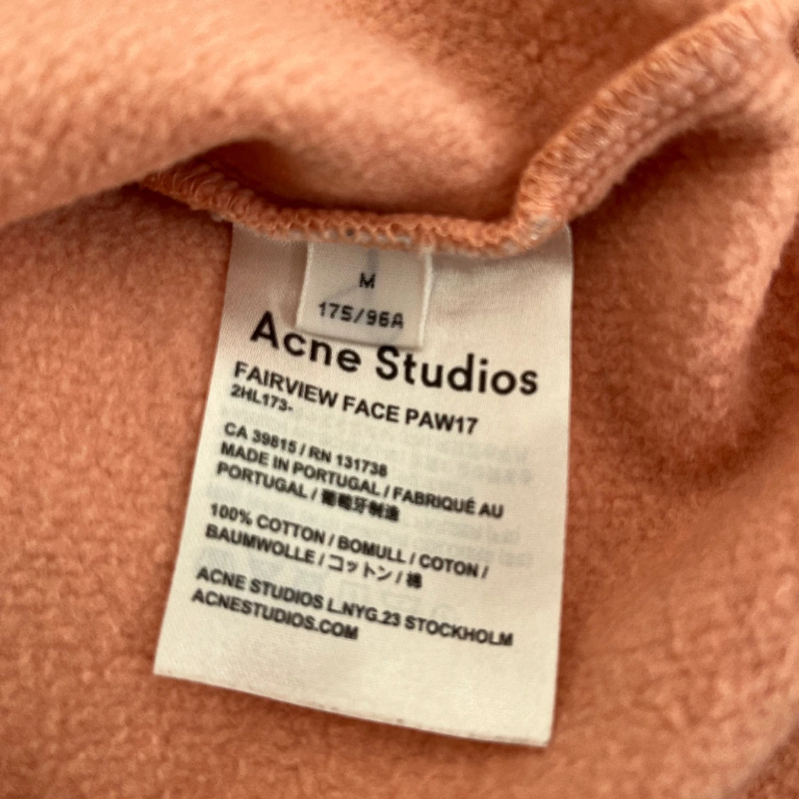 Acne Fairview Face sweatshirt - 91