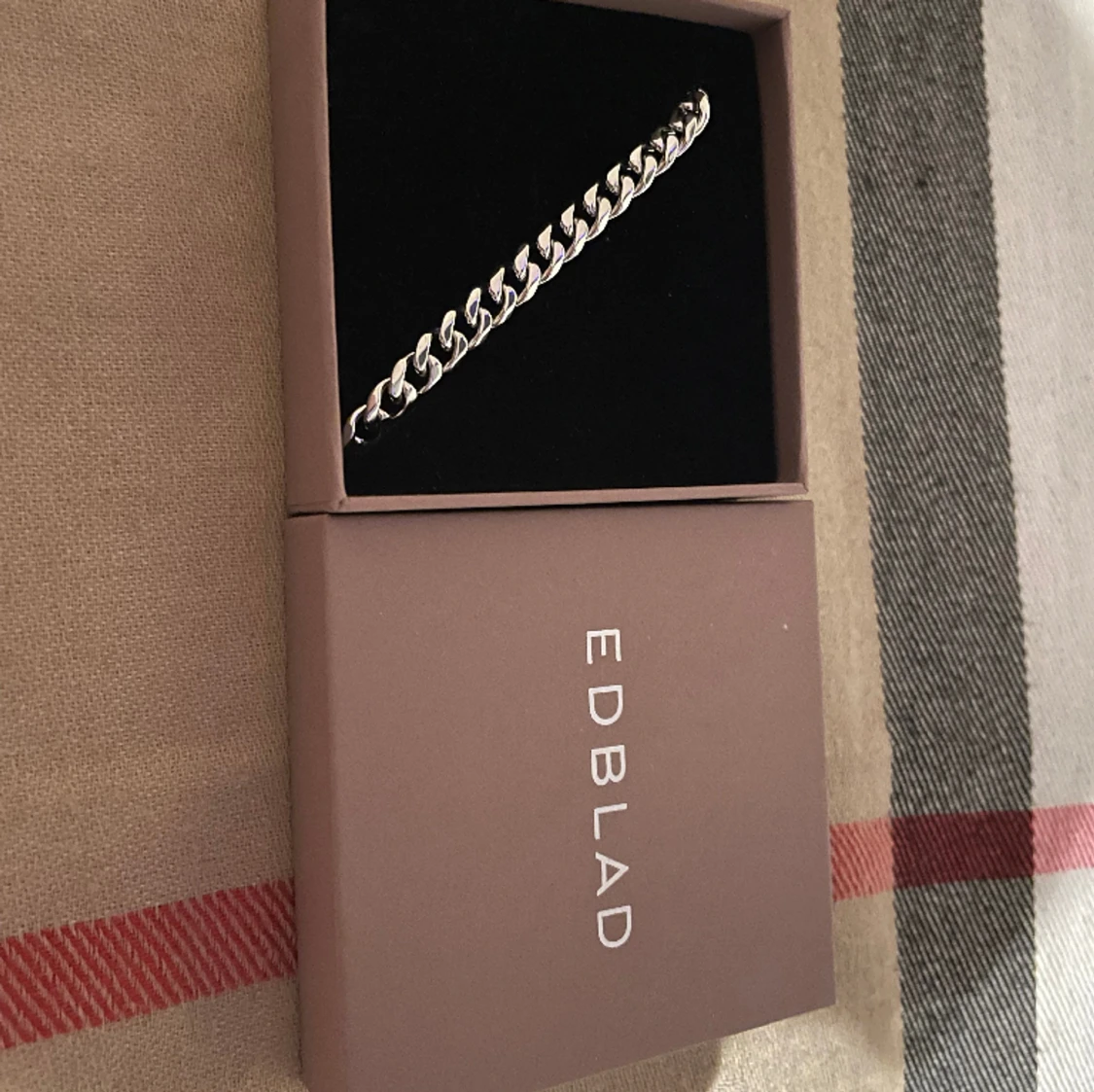 Silverkedja Edblad 925 - 90