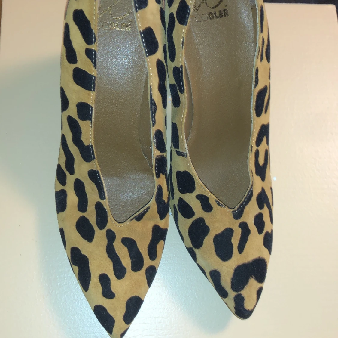 Leopard högklackar  - 90