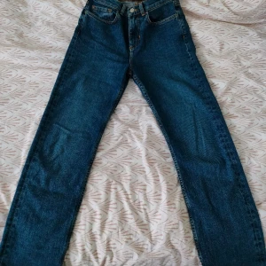 Carin Wester jeans - Blåa jeans i en rak modell. Inköpta innan årsskiftet. Passar inte mig längre och säljer dessa nu.