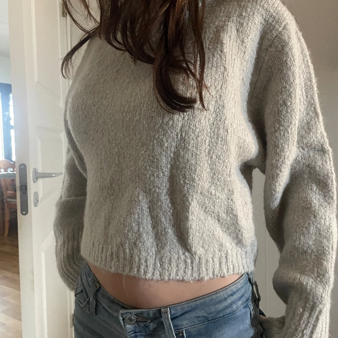 Stickad zara tröja - 90