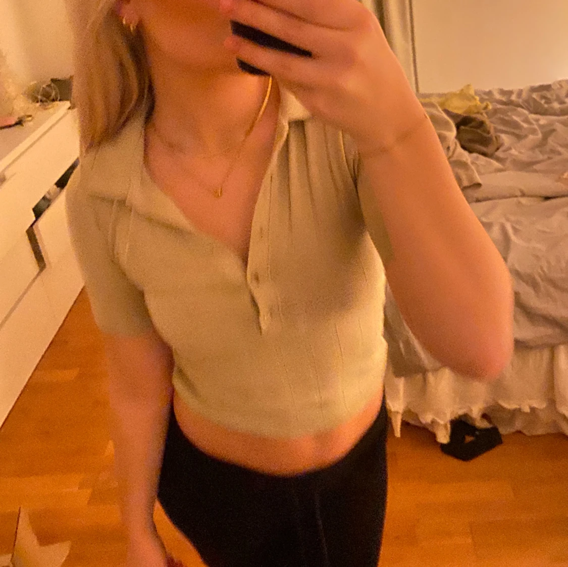 beige topp/thirt - 91