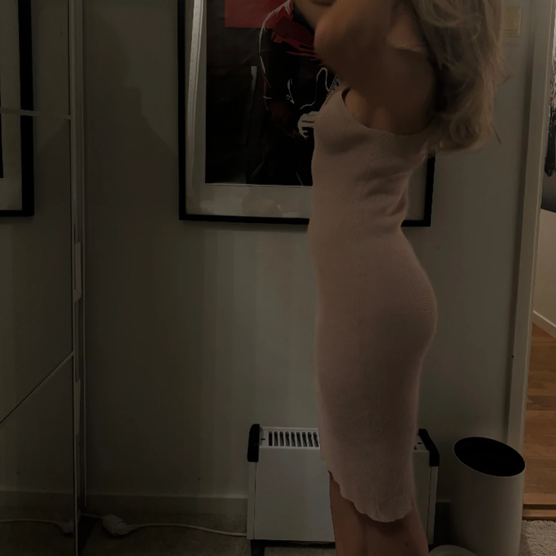 Beige klänning - 90