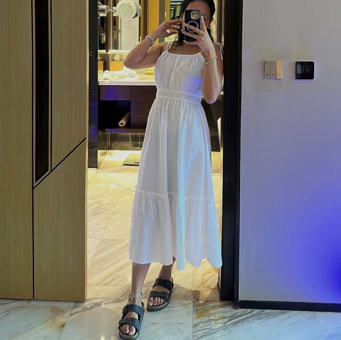 Vit klänning 