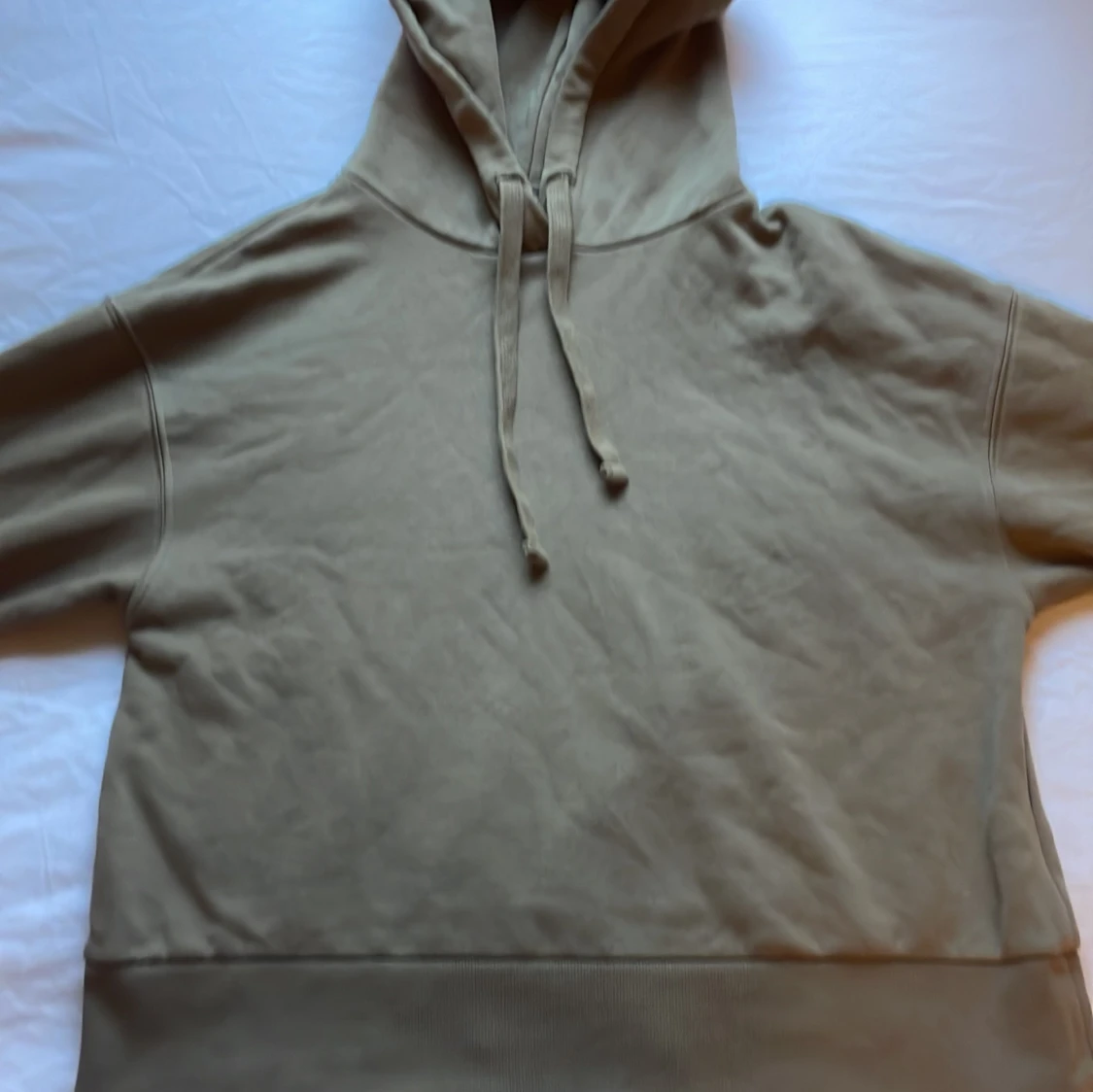 Beige hoodie 