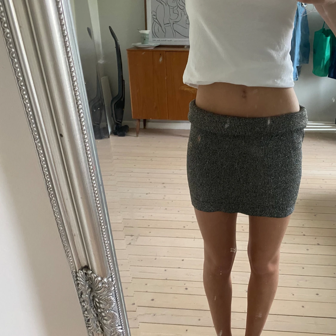 Glittrig minikjol  - 90