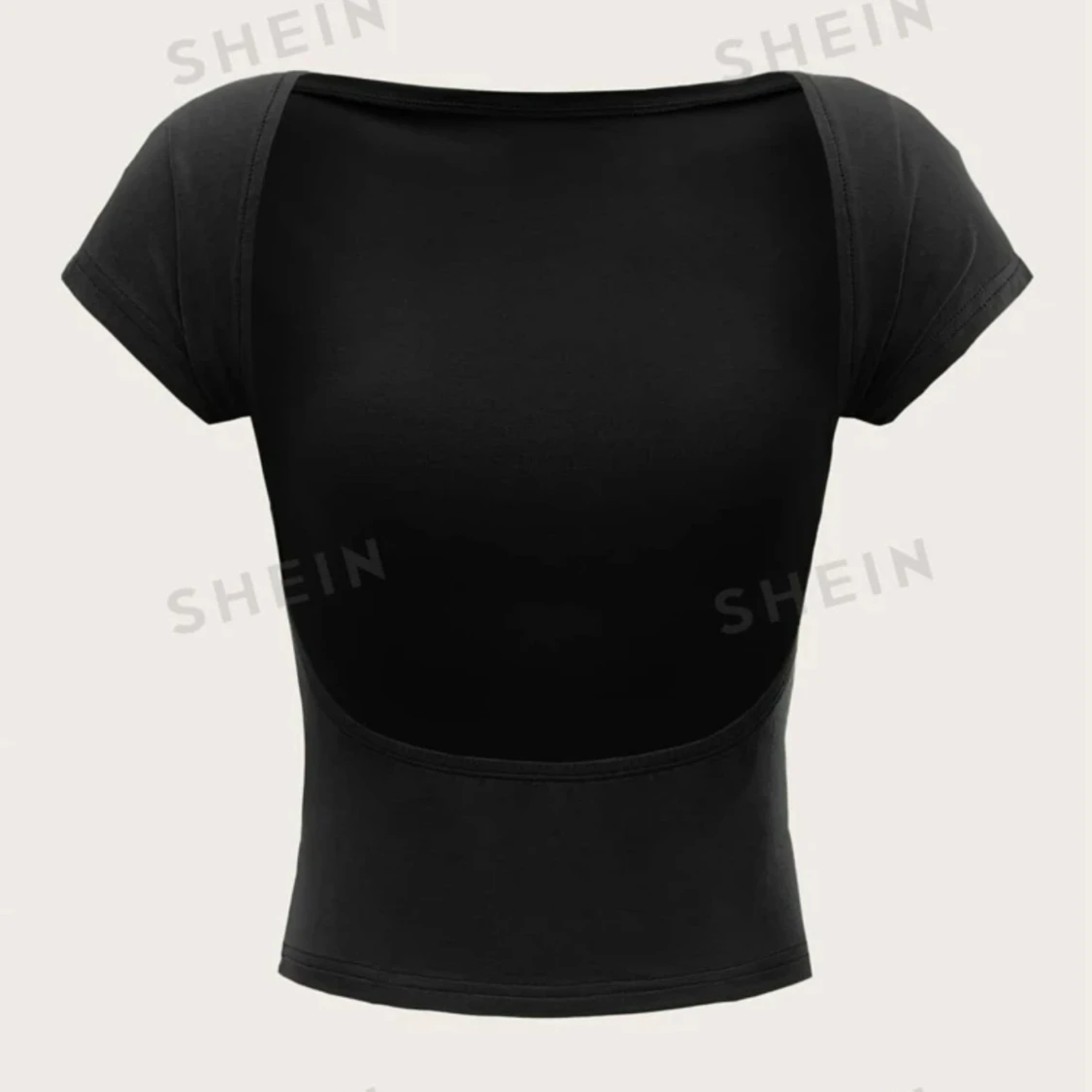 Topp med öppen rygg