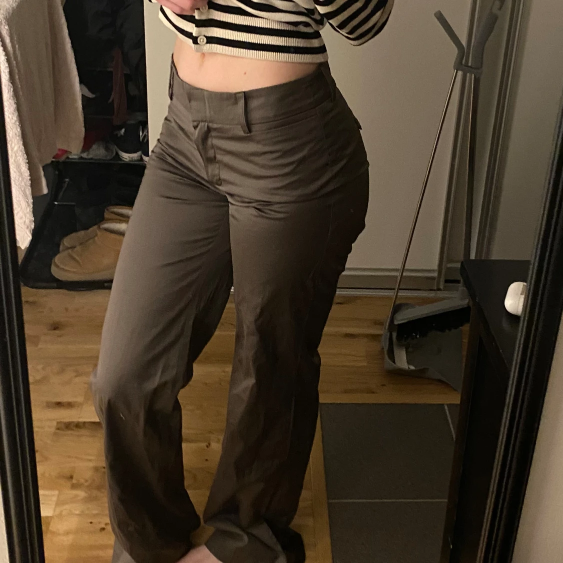 Bruna byxor - 90