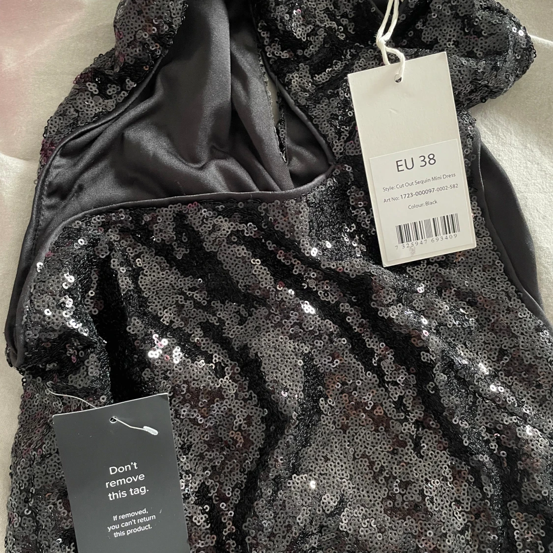 Paljettklänning  - 90