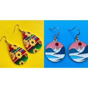 Två par örhängen  - Två par örhängen 