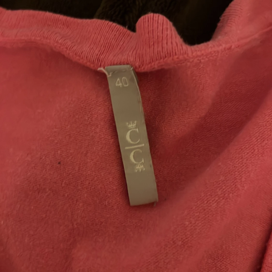 Rosa V ringad långärmad  - 90