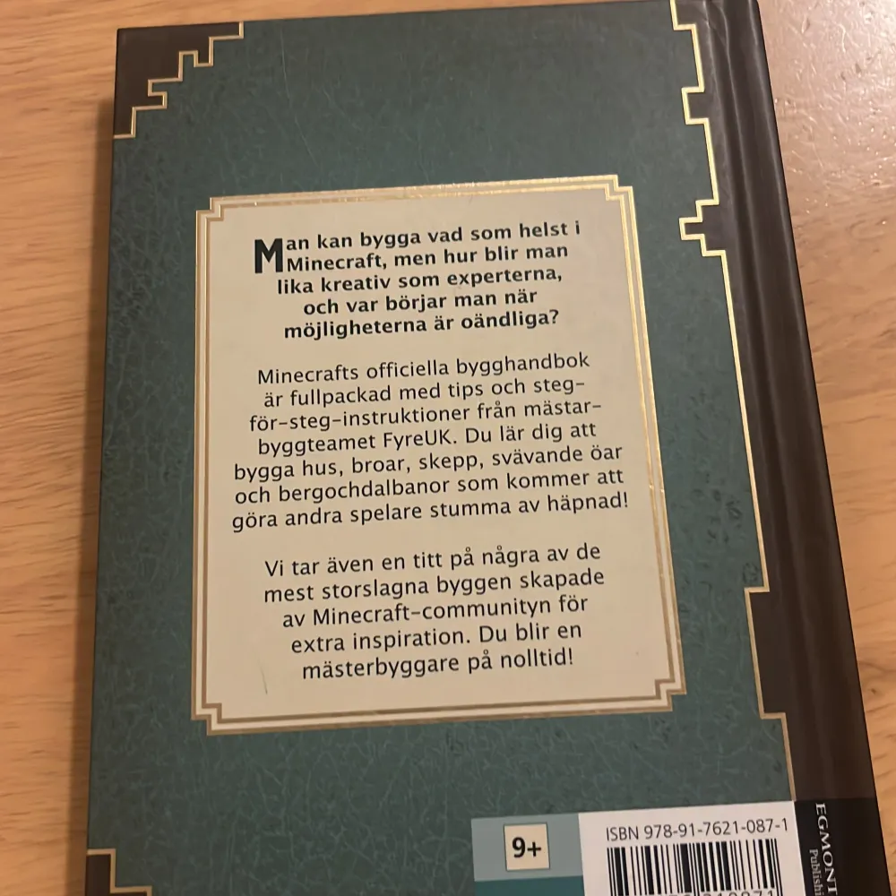 Minecraft böcker på svenska som inte använts. Helt nya. Accessoarer.