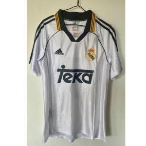 FC Real Madrid Jersey  - FC Real Madrid Hemmatröja säsong 1999/2000 med Icone Raúl González Blanco på rygg 