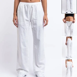 Linnebyxor  - Nu säljer jag dessa linnebyxor från Madlady då dom tyvärr blivit för stora för mig. Lågmidjade och är bra längd för mig som är 174💗💗