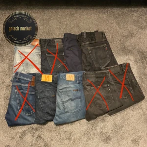 Sjukt najs dropp på märkes jeans!!  - Här kommer ett sjukt najs dropp på olika märkesjeans från märken som replay, nudie, lee, Jack & Jones | alla jeansen är i bra skick | finns att hitta på min profil, size och pris om dom inte redan blivit sålda | finns fler än vad som syns på bilden |