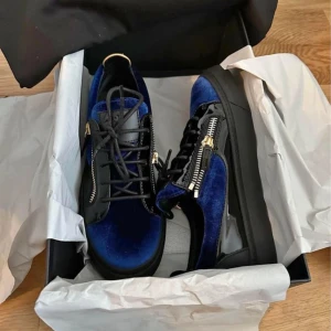 Gisuppe zanotti skor mörkblå - Helt ny , fick som prisent men dock passar dom inte aldrig använda   Kan gå ner i pris vid snabbköp