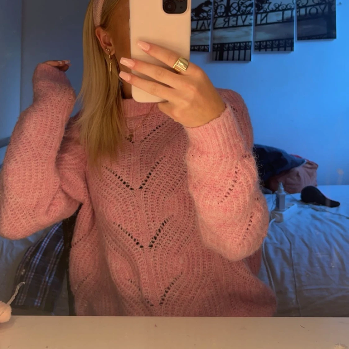 Stickat tröja  - 91