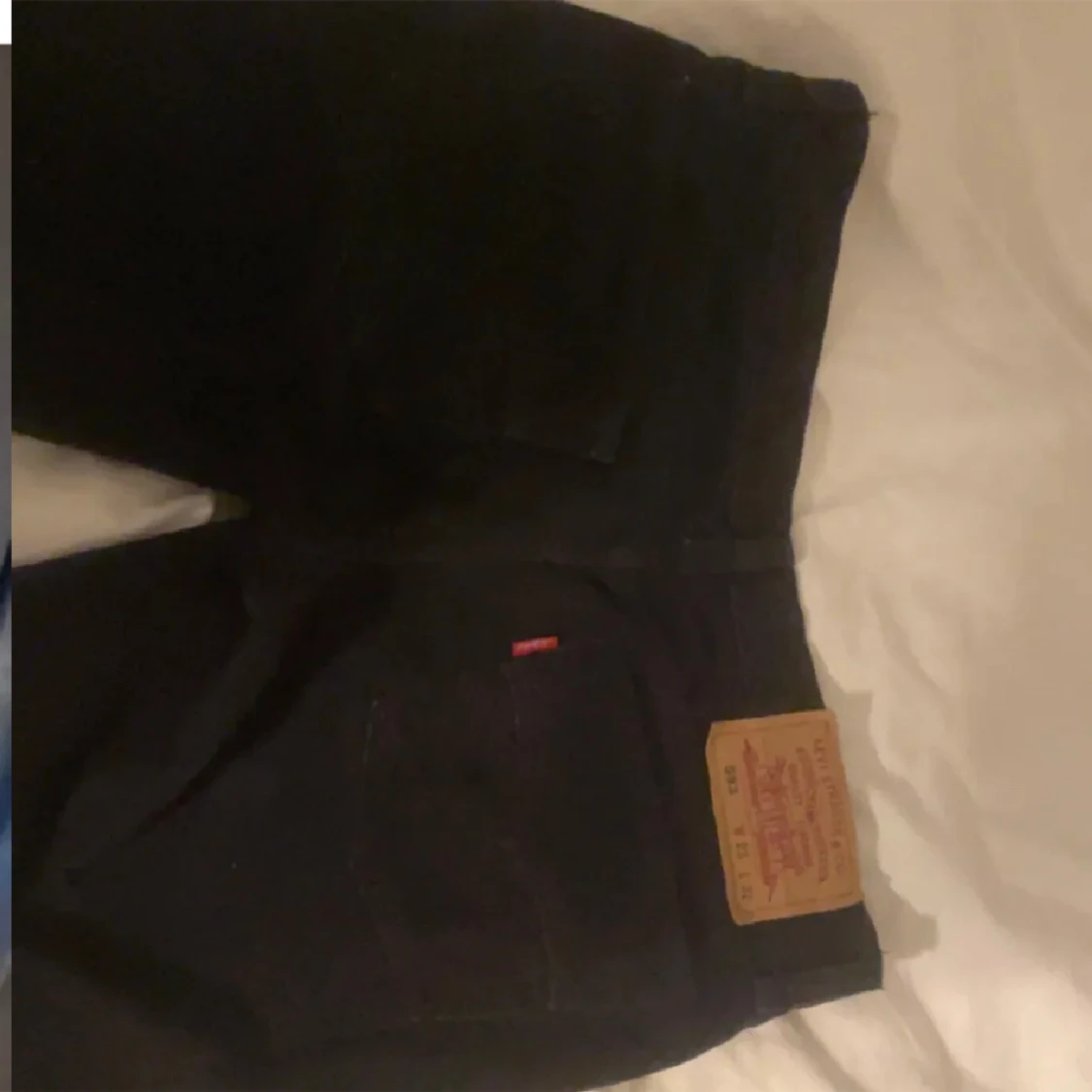 Levi’s low waist jeans svarta - 90