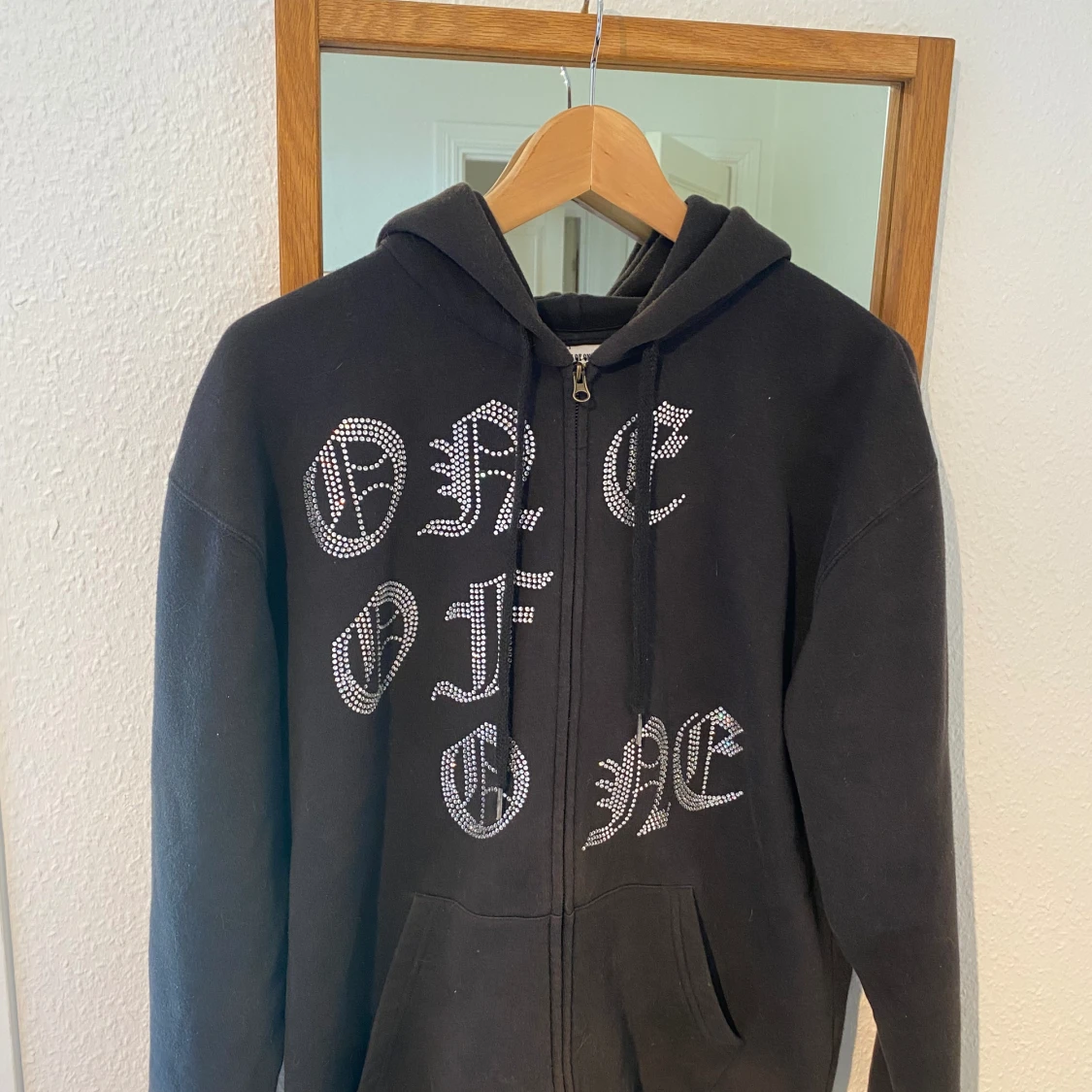 One of One zip hoodie 