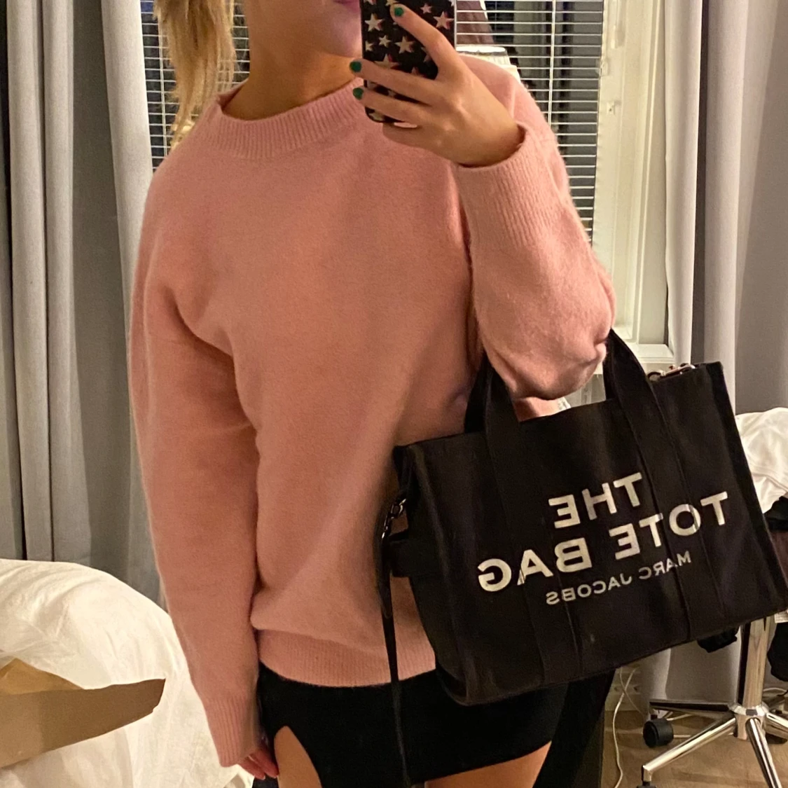 Stickad zara tröja  - 91