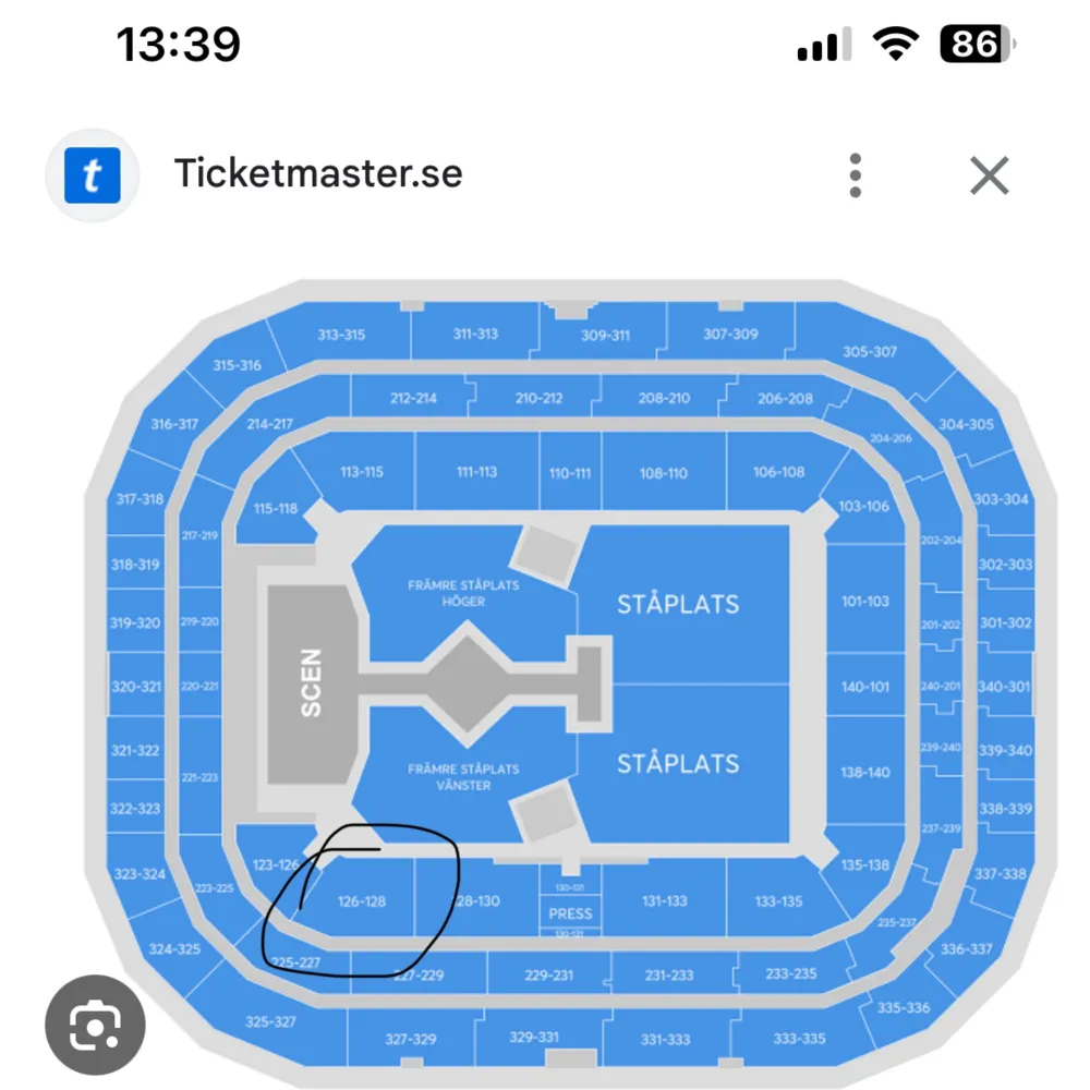 Jag har en biljett som jag tyvärr behöver sälja till Eras tour den 17/5💕😭 Det är sittplats i sektion 127 (höger) rad 17 plats 89.  Priset kan diskuteras vid snabb affär😊  #erastour #Taylorswift #stockholm #love #tickets #17maj #2024. Övrigt.