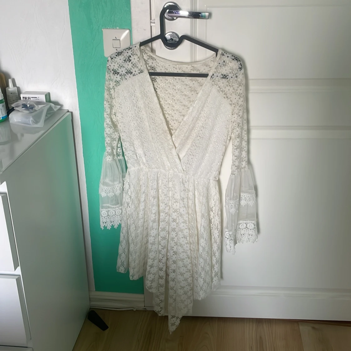 Vit klänning  - 90