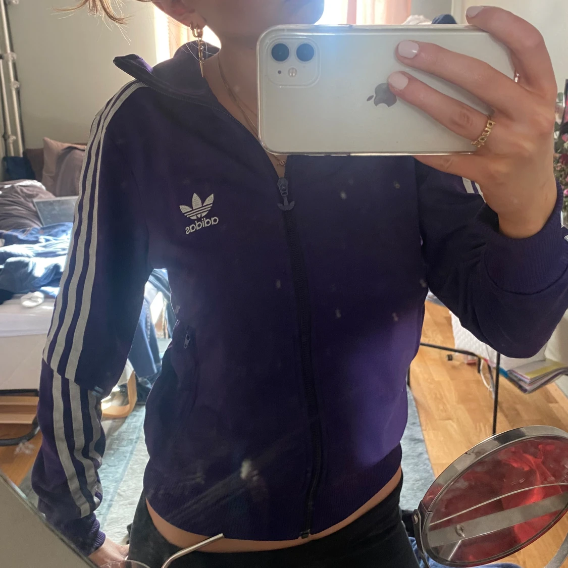 Adidas zip up - 90