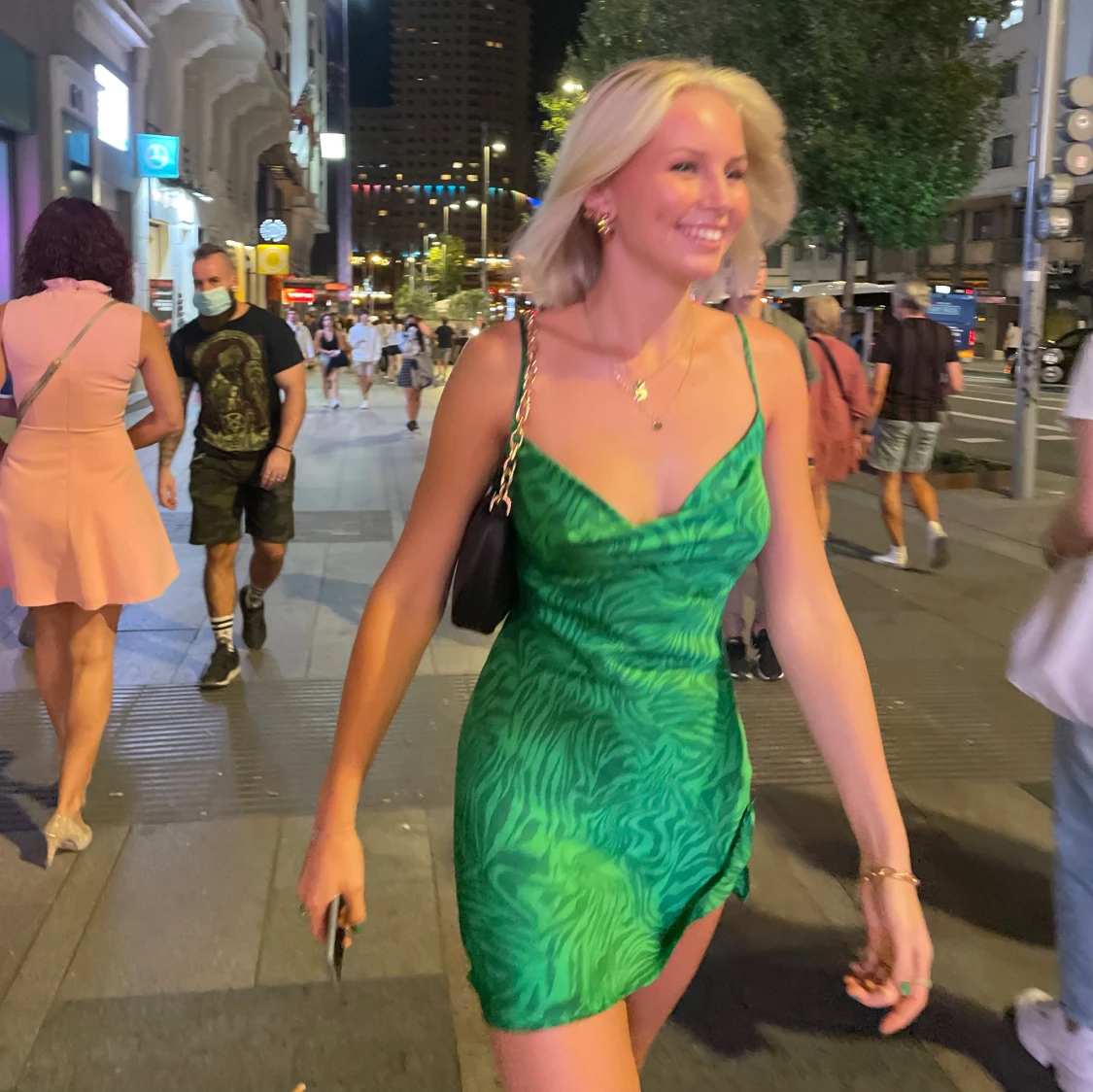 Grön klänning  - 90