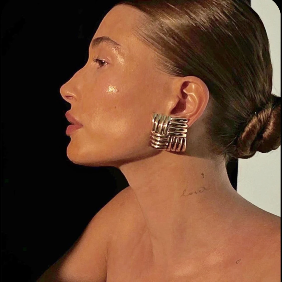 Örhängen Ani påminner om Haliy biber kollektion - 91