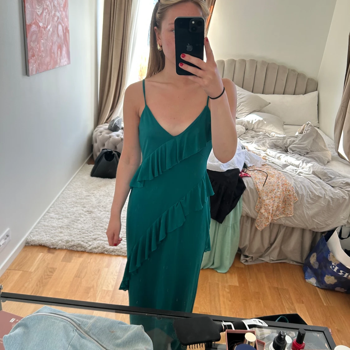 Supersnygg långklänning