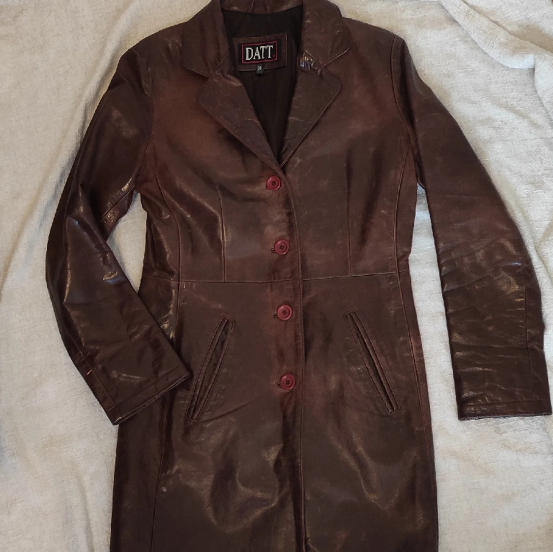 Läderjacka - 90