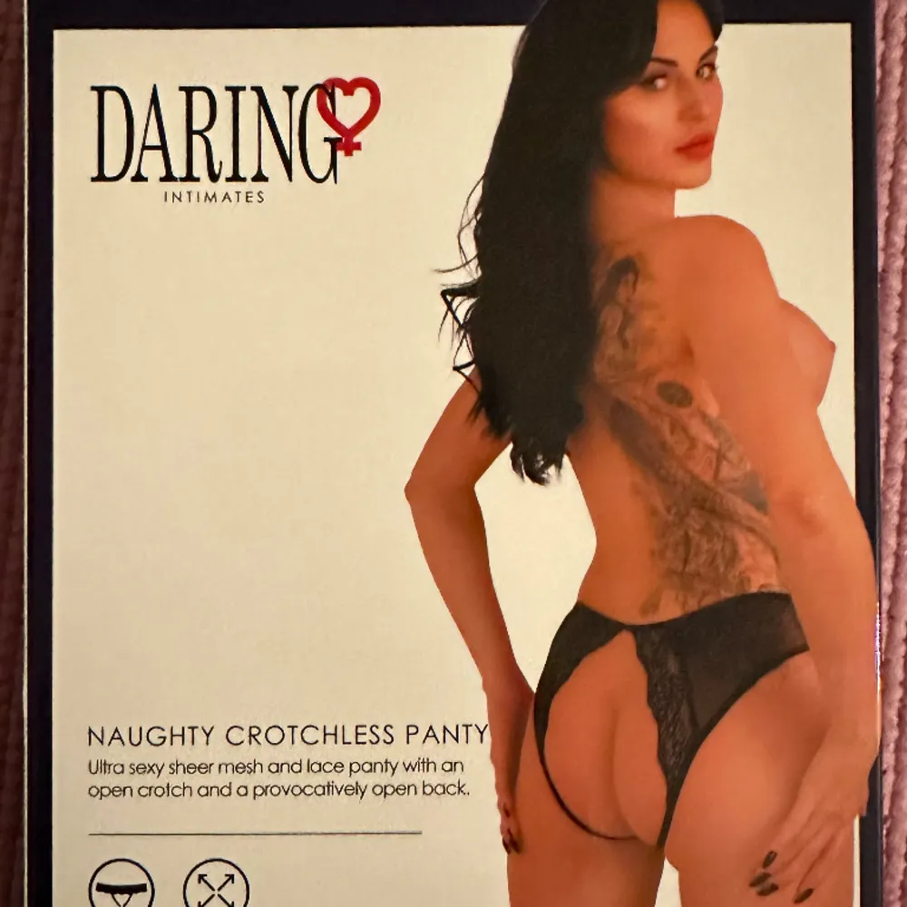 New crotchless panty, in original package. Size L/XL. Never used just opened. . Övrigt.
