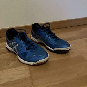 Asics gympaskor som är något använda. Storlek 40,5, herrar. 