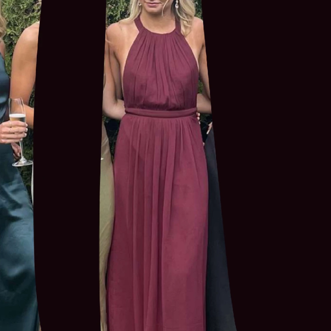 Säljer min balklänning 