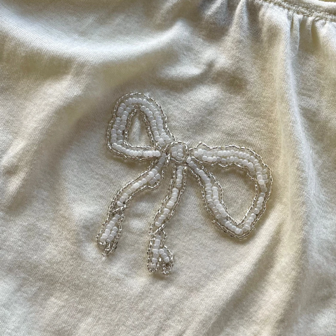 Broderat linne stor ”ROSETT” - 90