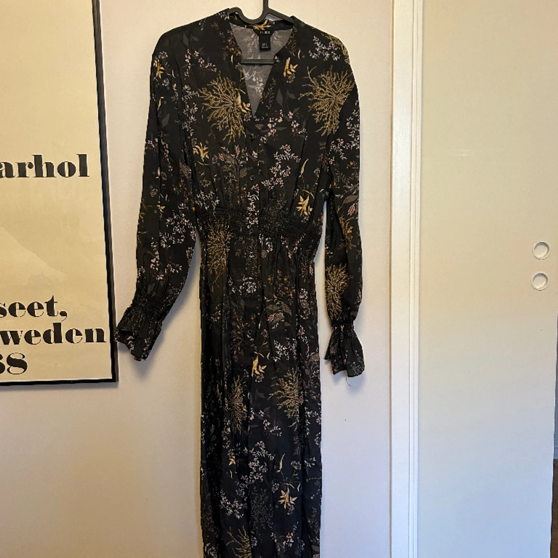 Blommig klänning från Lindex 