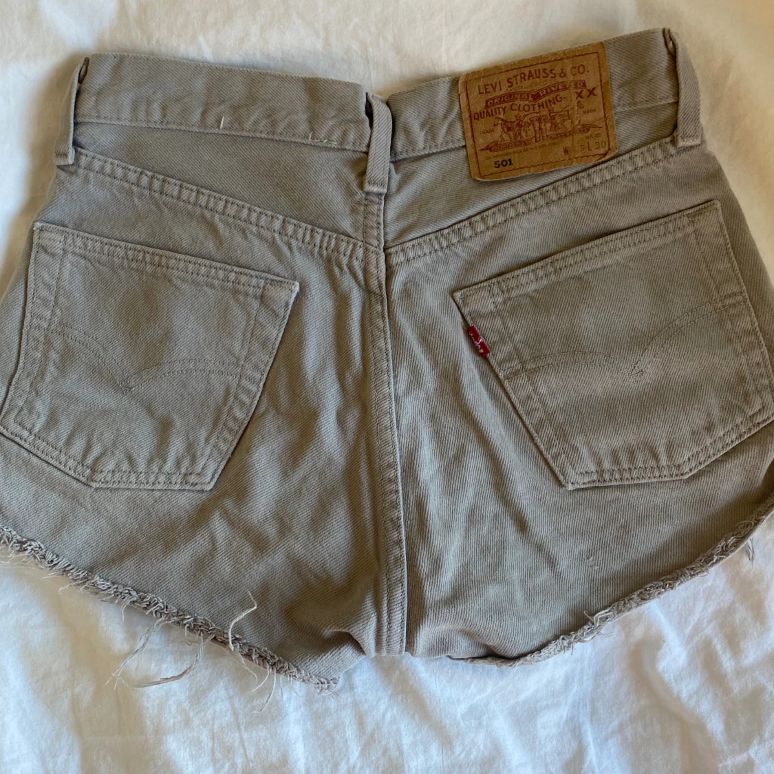 Low waist jeansshorts