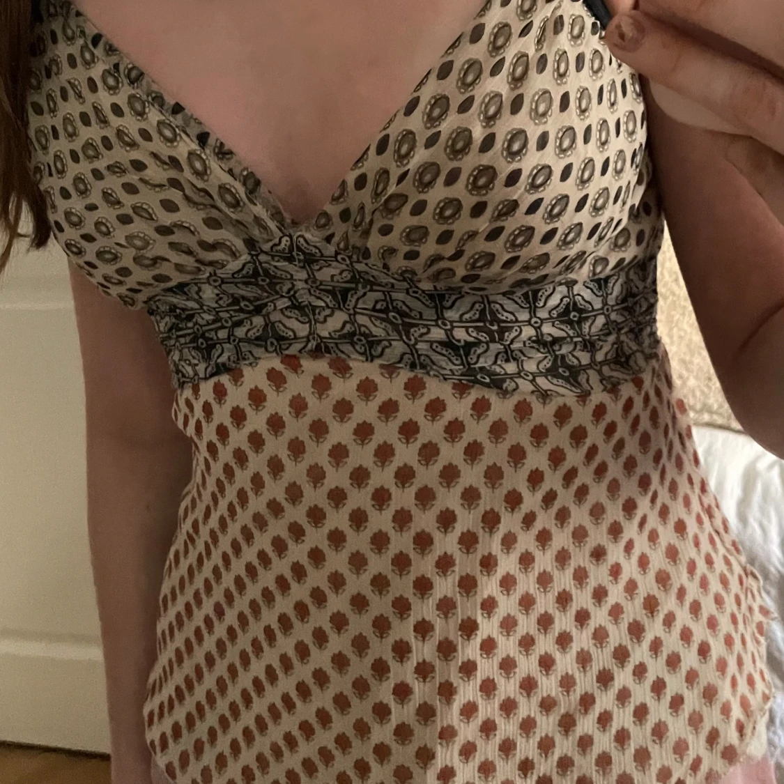 Mönstrat linne - 91