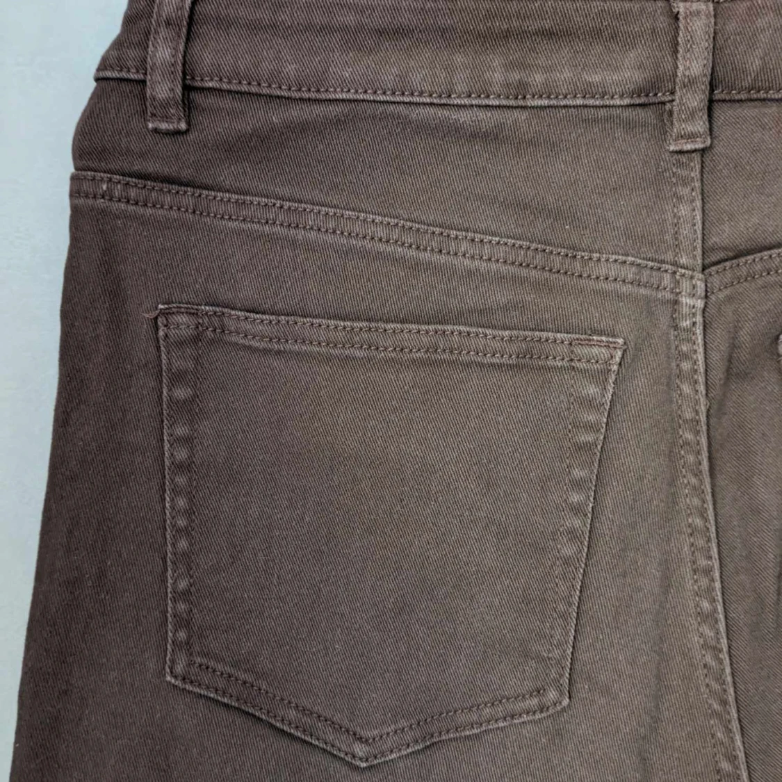 Brown wide-leg jeans - 91