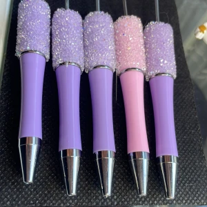 5 pärlpennor - 5 stycken pärlpennor med strass🌸