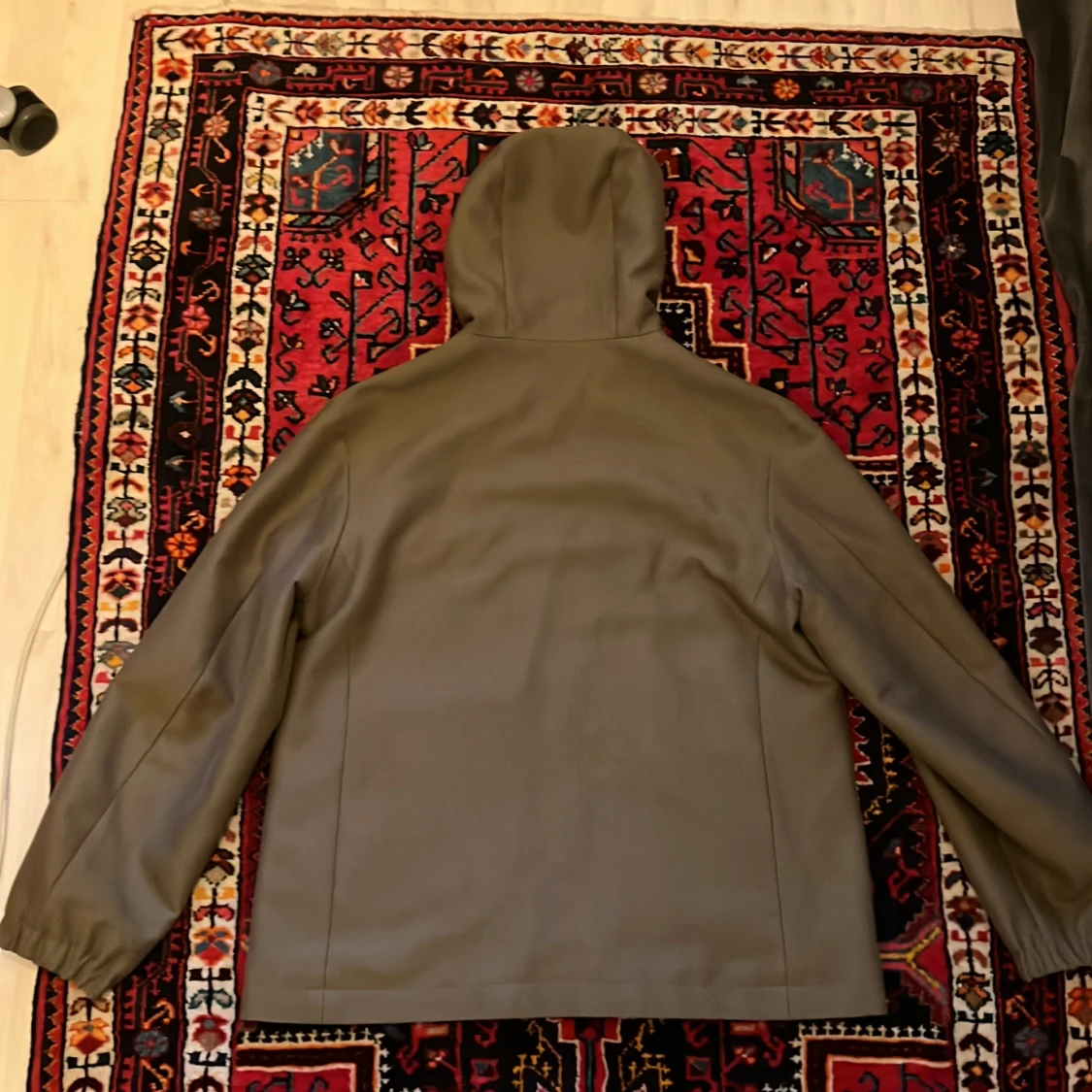 Tres Bien cropped oversized parka - 90