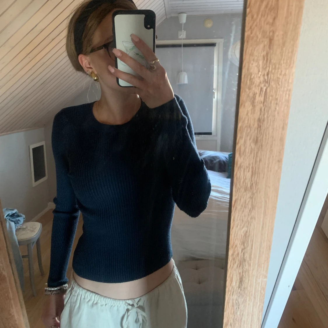 Ribbad tröja Kappahl 