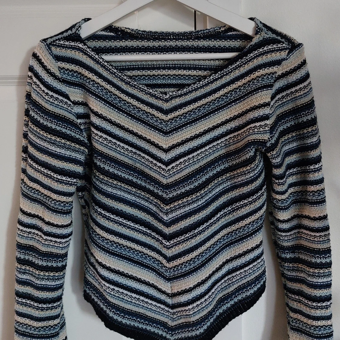 V-tröja långärmad