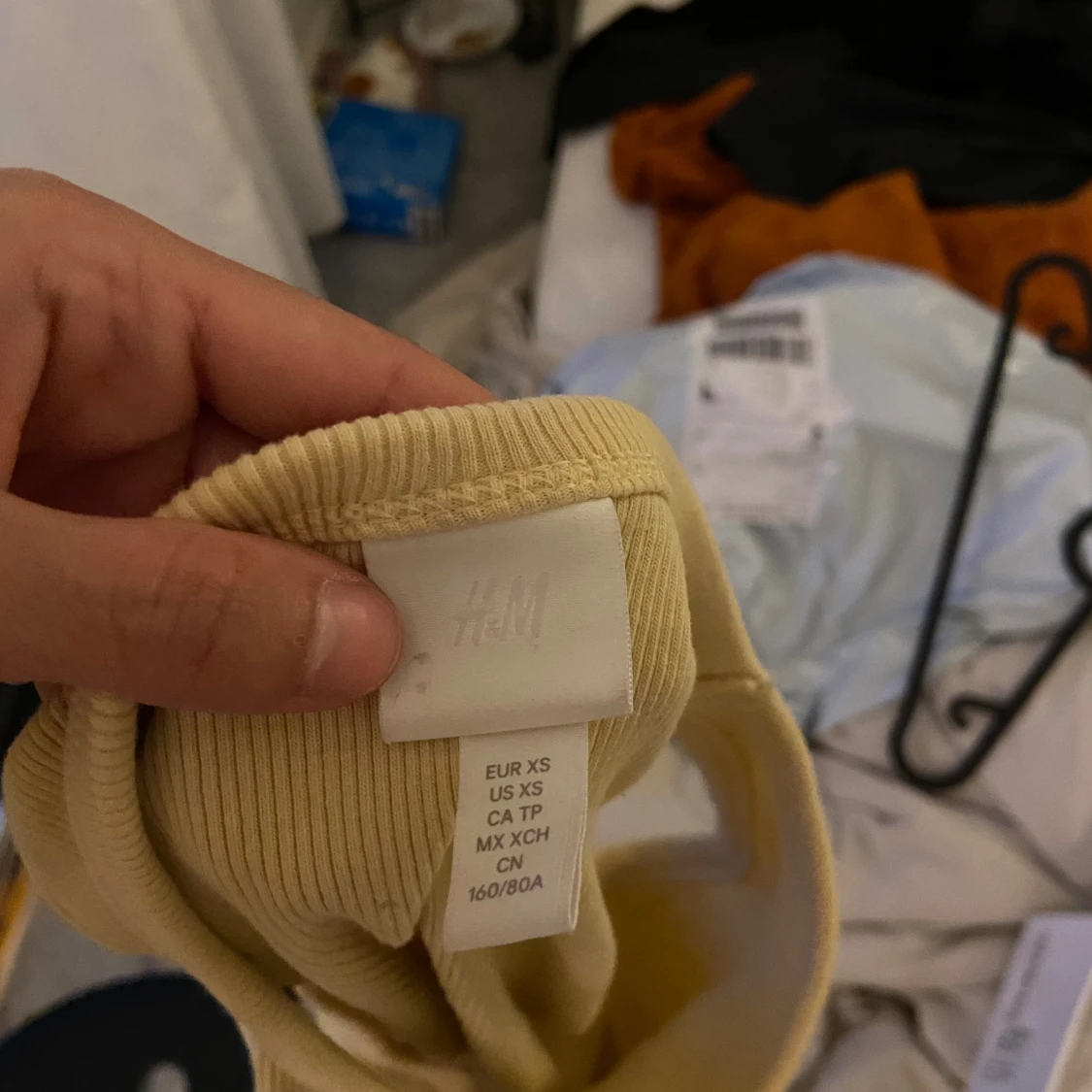 Ribbad tanktop  - 90