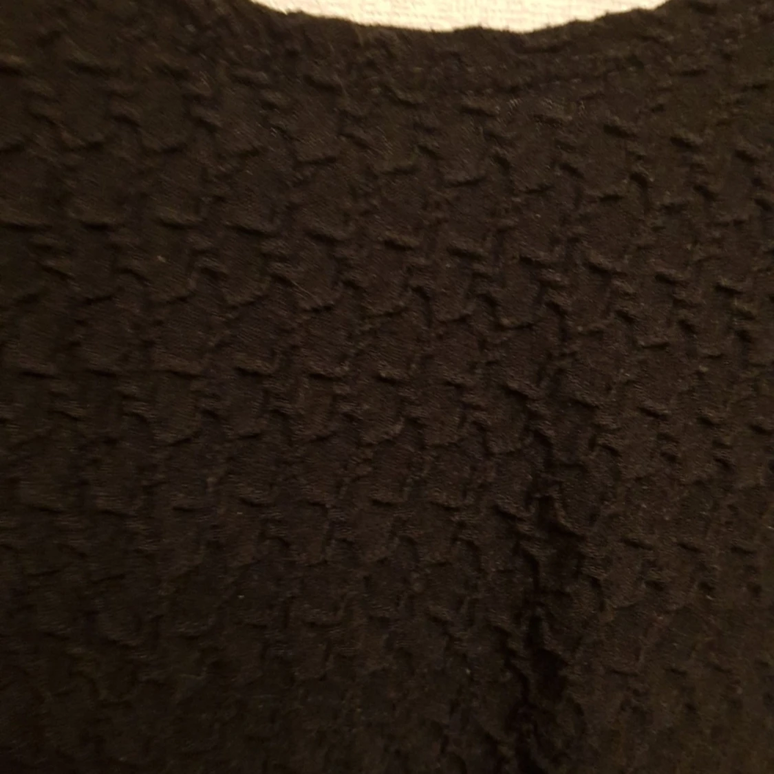 Hollister klänning strl S mönster svart - 91