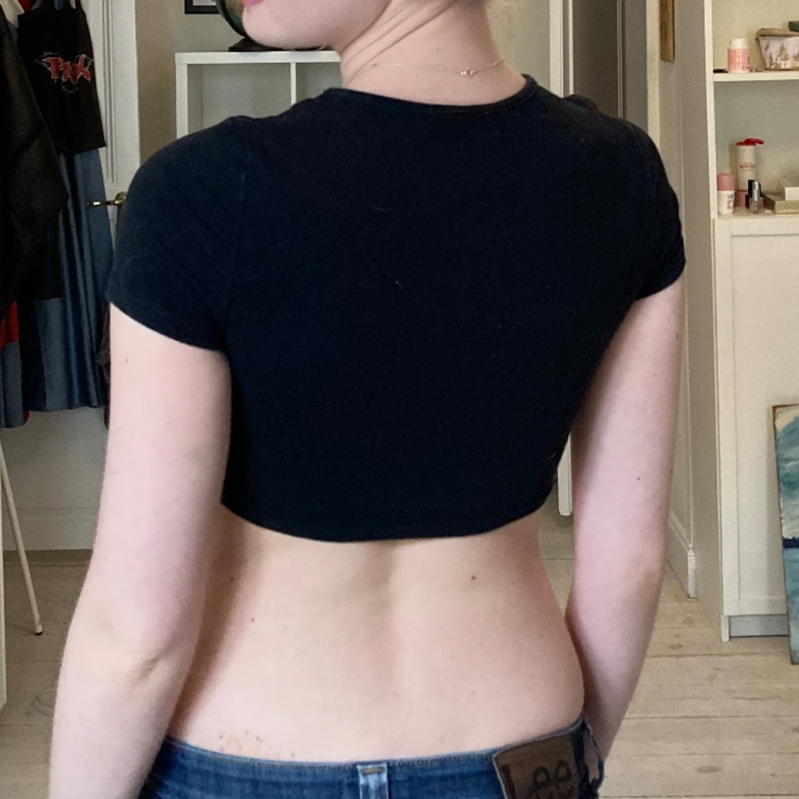 Rhinestone baby tee - 91