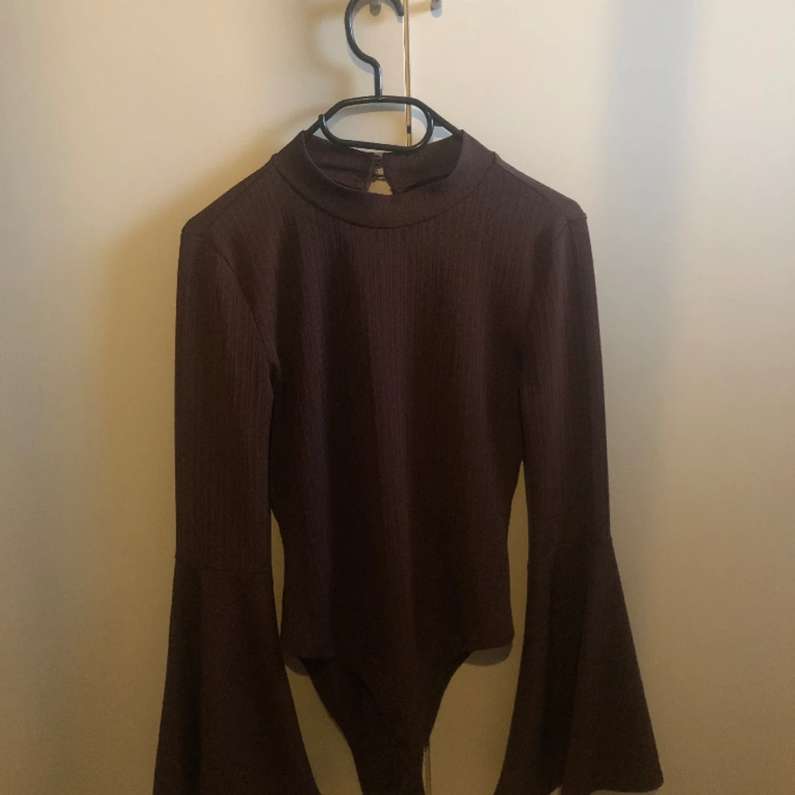 Brun bodysuit tröja 💕💋