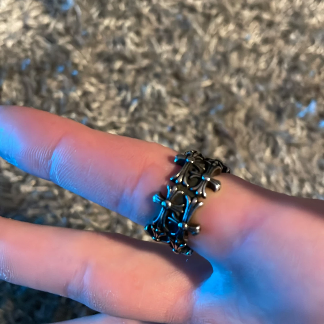 Chrome hearts ring 🤍🩶 - 91